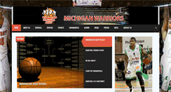 Desktop Screenshot of michiganwarriorsbasketball.com